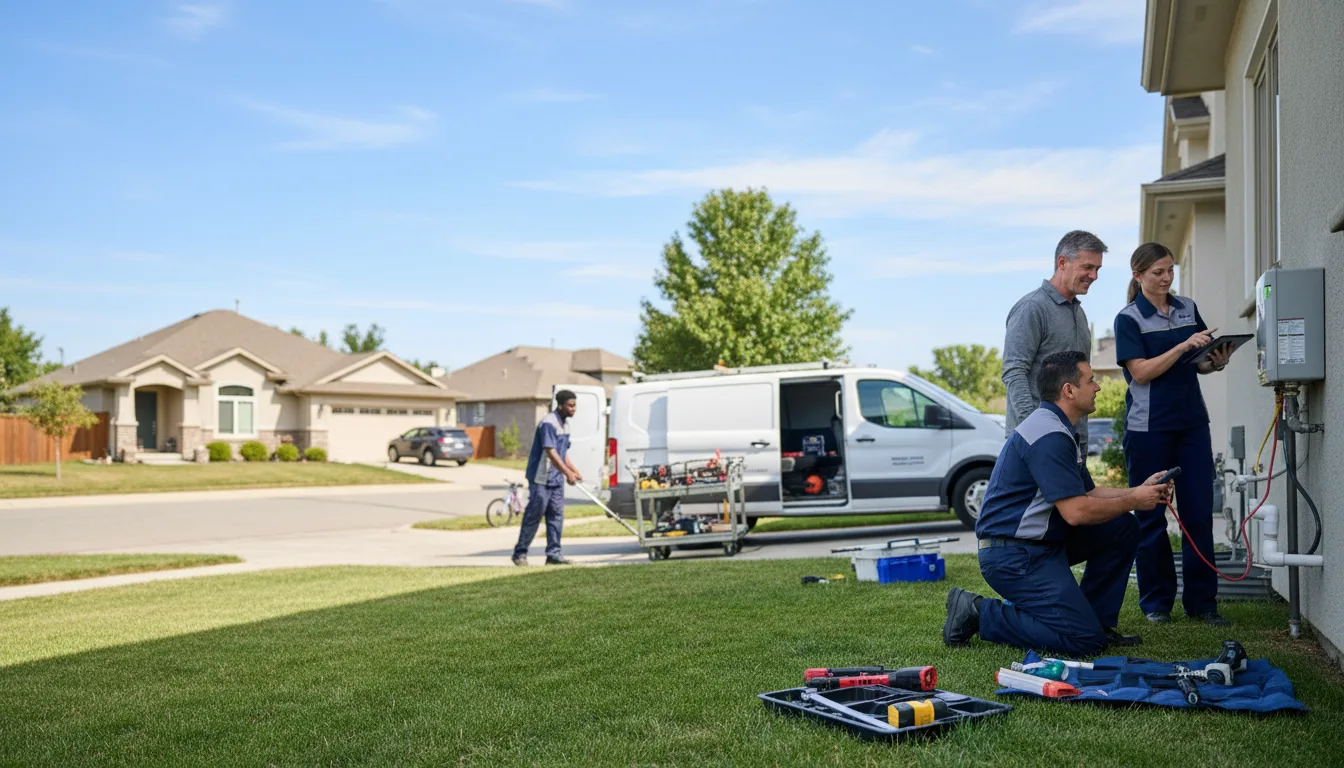 Tankless water heater service in Royersford, PA